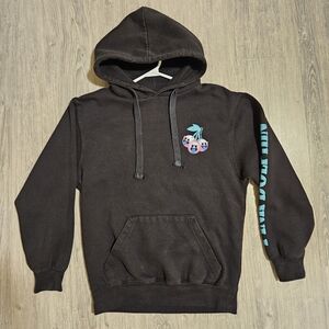 Rare Pink Dolphin Black Cherries Hoodie for Men Size Small
